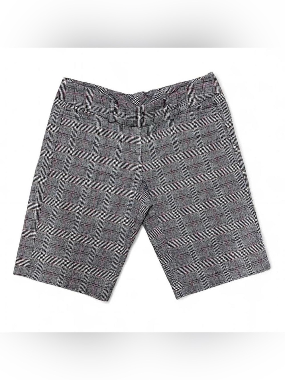 Y2K No Boundaries Plaid Bermuda Shorts